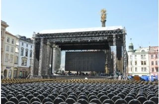 TAF fesztivál színpadfedés