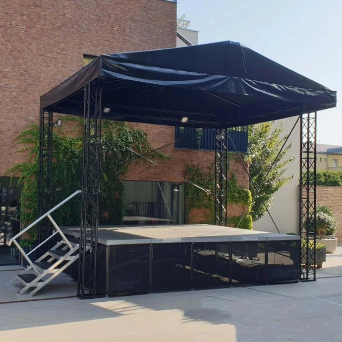 TAF koncert színpadfedés