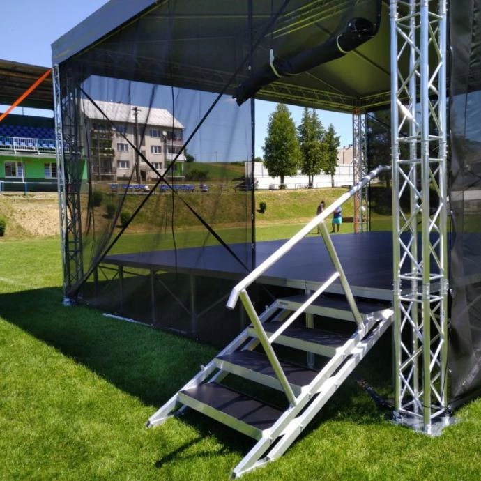 TAF koncert színpadfedés